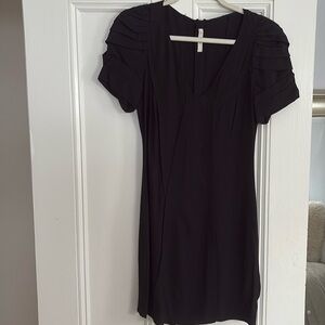 Prada black vintage mini dress size 38